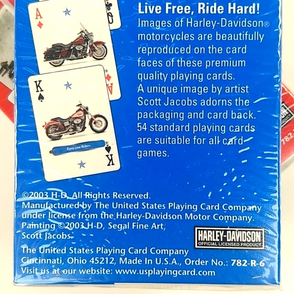 Harley-Davidson Scott Jacobs 2 Factory Sealed Cards in Metal presentatio… - Picture 13 of 17